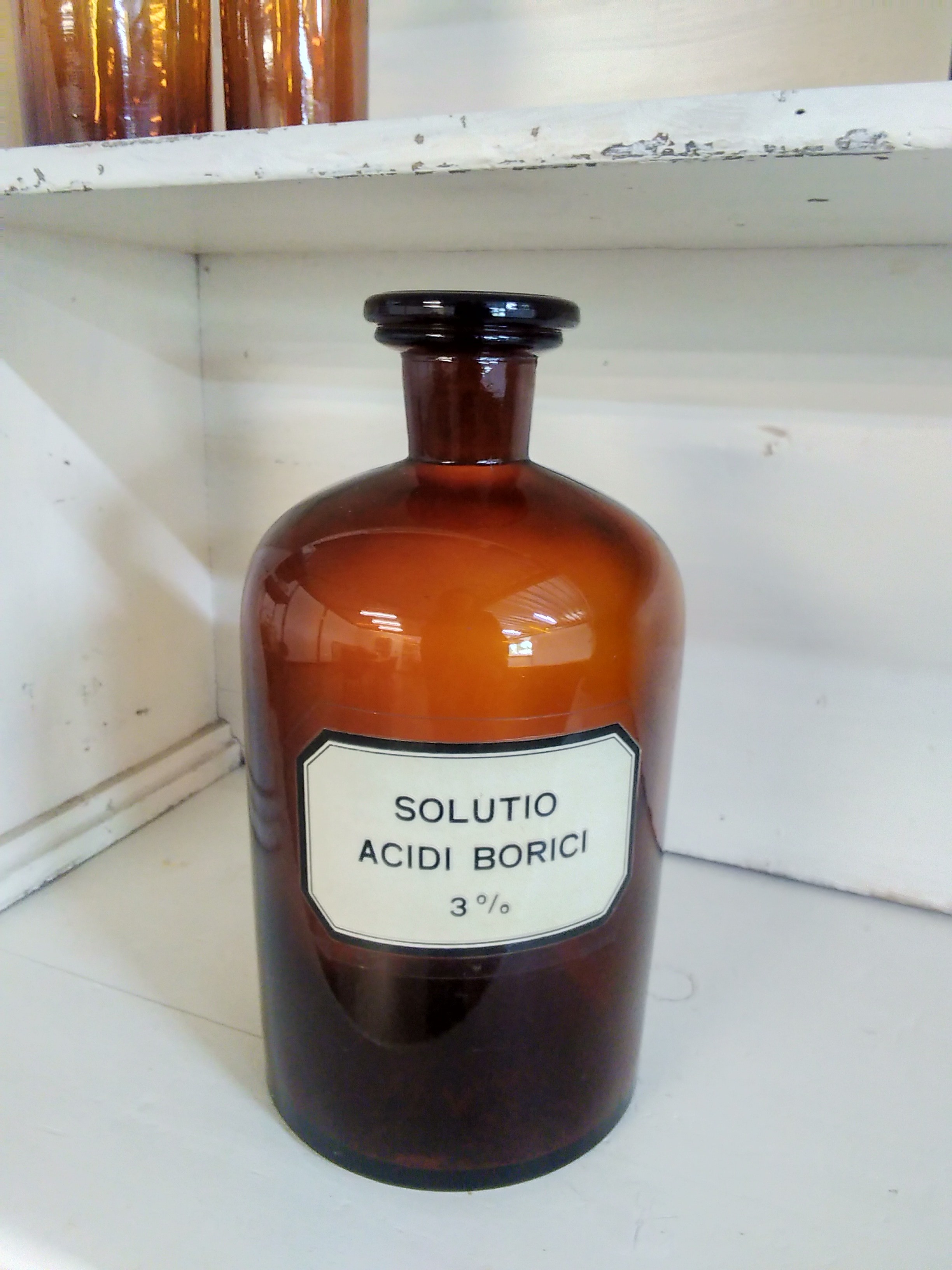 Grote apotheekfles